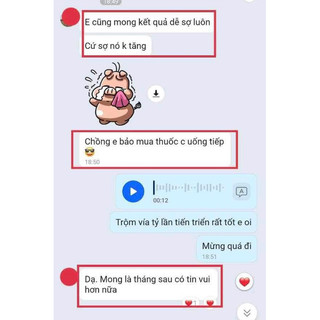 Combo bổ trứng tăng thụ thai Hằng Thu