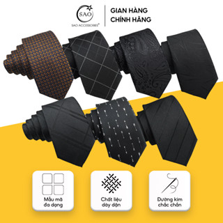 Cà Vạt Nam 6cm Bản Nhỏ – Cavat Công Sở Đẹp Phối Vest (CVN6-L1)