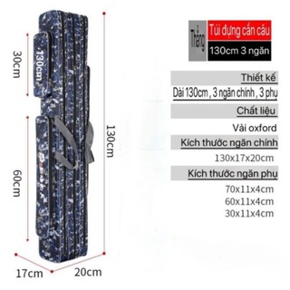 bap đựng cần dàn di 2 ngăn