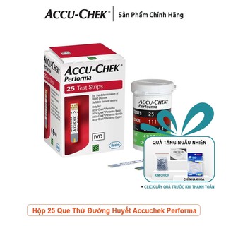 Que thử đường huyết Accu Check Performa 50 que