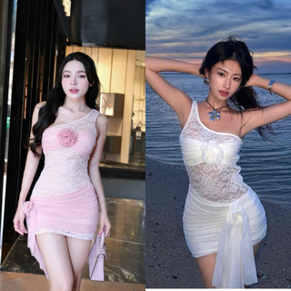 Đ𝐚̂̀𝐦 𝑟𝑒𝑛 lệch vai đính hoa : 550k 𝑠/𝑚