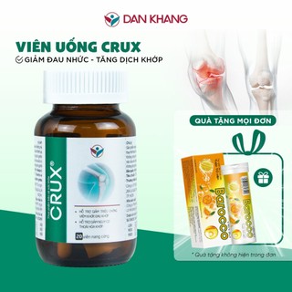 Viên uống giảm đau khớp, tăng chất nhờn khớp, cải thiện vận động Crux Dân Khang Hộp 20 viên