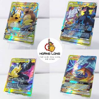Thẻ Pokemon Tag Team, tặng kèm bọc thẻ Sleeves, thẻ sưu tầm, thẻ Pokemon TCG (phụ kiện Hoàng Long)