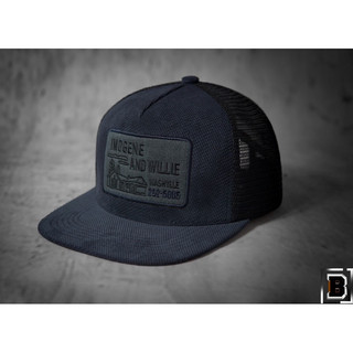 Mũ snapback IMOGENE đen than siêu chất- thời trang nam nữ