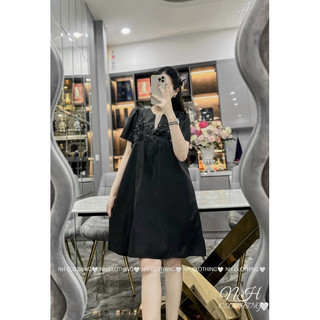 Váy đính hoa ngực sm