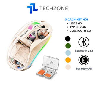 Chuột Không Dây TZ28, TZ333 Kết Nối Bluetooth - USB 2.4Ghz,Nhỏ Gọn,Phù Hợp PC Laptop,Bền Và Đẹp PHUC DAI