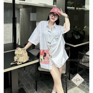 Áo Sơ Mi Trắng Full Hình
