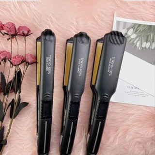 Máy Uốn Duỗi Là Thẳng Tóc Tokyo, Máy Tạo Kiểu Tóc Chuyên Salon Sứ Ceramic Bóng Mượt Bảo Vệ Tóc, Thao Tác Tiện Lợi