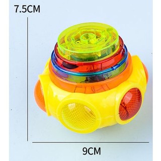 Con quay phát sáng có nhạc cho bé