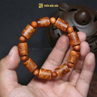 Vòng gỗ Nu Huyết Long Đốt trúc 10/12/14/16mm - Vòng gỗ Nu Huyết Rồng đốt trúc cao cấp để mộc thơm | Thiên Mộc Bảo