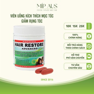 Viên Uống Kích Thích Mọc Tóc - Hair Restore Advanced 60 Viên