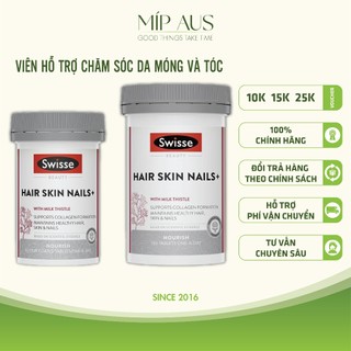 Viên Uống Hỗ Trợ Ngăn Rụng Tóc, Làm Đẹp Da Và Móng, Cung Cấp Dinh Dưỡng Cho Tóc, Da Và Móng - Swisse Hair Skin Nails