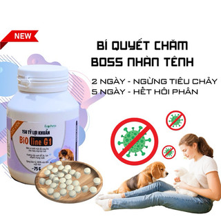 Men vi sinh Bioline G1 cho thú cưng 🐶🐱