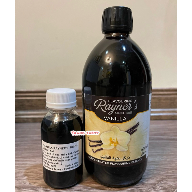 Vani nước Rayner’s 100ml / Hương vanilla