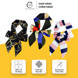 Khăn Nơ Thắt Cổ Áo Sơ Mi Nữ L7 Họa Tiết Đa Dạng Phong Cách Quý Phái Sang Trọng Đa Dạng Mẫu (L7)