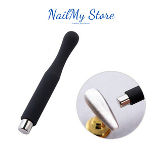 Nam châm hơ mắt mèo màu đen, cây nam châm làm nail, thanh nam châm móng tay