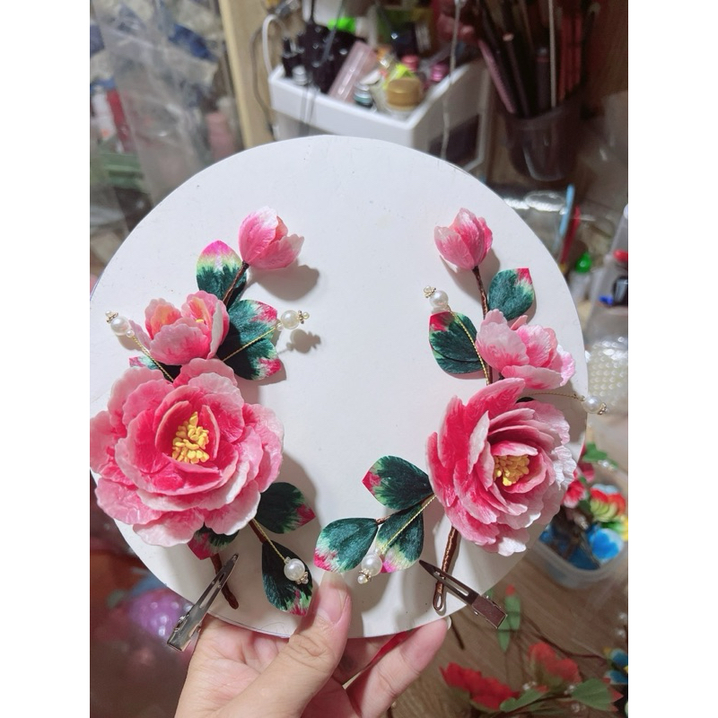 mẫu đơn hồng ( 1 chiếc)