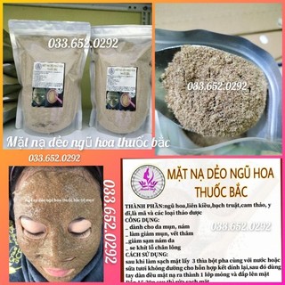 100g mặt nạ dẻo ngũ hoa thuốcbắc giảm nám trắng da