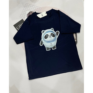 Áo Phông Nam Nữ Áo Thun Nam Nữ Tay Ngắn in.hình Gấu Trúc Dáng Rộng  chất liệu cotton mềm mại