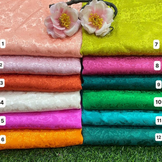 Lụa Gấm Cao Cấp hàng chính phẩm Chất suôn mềm mịn có co giãn lên áo dài, bà ba, cách tân, đầm váy, đồ bộ, …