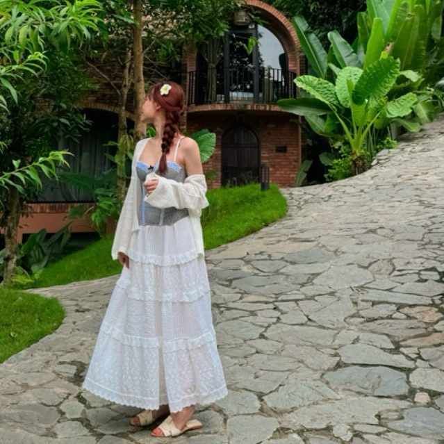 Áo cardigan len mỏng (ảnh thật)