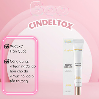 Nhũ Tương Dưỡng Trắng & Phục Hồi Da Lão Hoá Cindeltox Booster Emulsion Hàn Quốc Mini 20ml