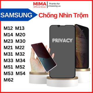 Kính Cường lực Chống Nhìn Trộm Samsung M14 M13 M12 M20 M21 M22 M23 M31 M32 M30s M34 M51 M52 M53 M54 M62 tặng bộ dán