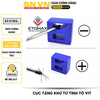Khối tăng, khử từ tính cho tô vít. Không cần điện để chạy mà lại rất an toàn khi sử dụng