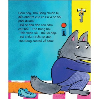 Sách thiếu nhi - Bố Sói - Con Thỏ (mã lẻ)