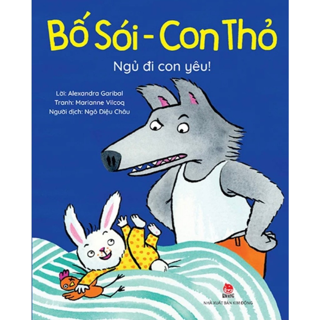 Sách thiếu nhi - Bố Sói - Con Thỏ (mã lẻ)
