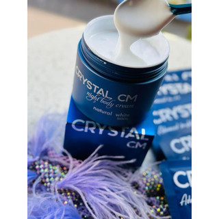 (tặng  5 tắm trắng )combo sỉ 5 kem THUỶ PHÂN dưỡng trắng da Crystal chu hằng(kem đêm)