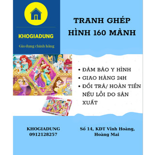 Tranh ghép hình 160 mảnh dành cho bé gái nhấp khẩu chính hãng Trefl (dành cho các bé trên 6 tuổi)