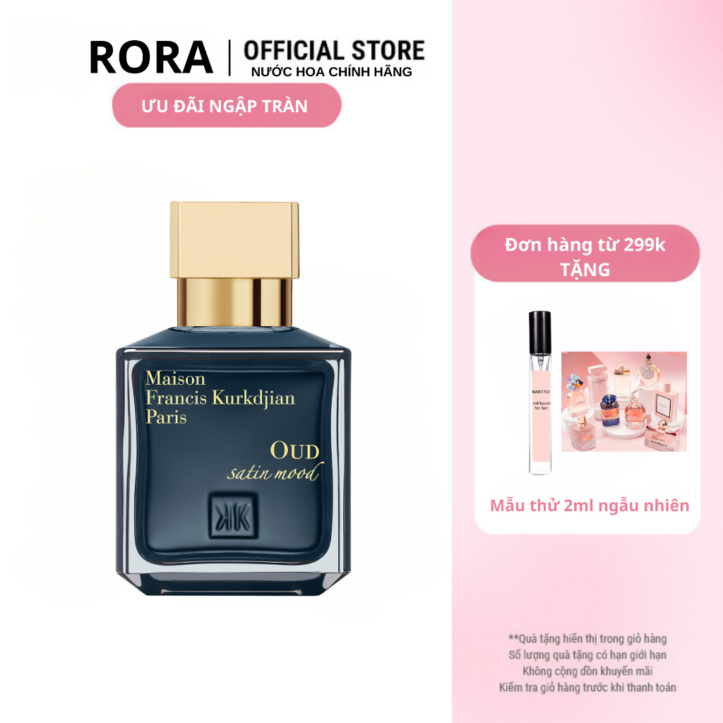 Nước hoa Maison MFK Oud Satin Mood EDP hương gỗ trầm 62