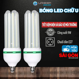 🔥 GIÁ SỈ 🔥 BÓNG ĐÈN LED 9W - 16W Chữ U Nguồn 220V Siêu Sáng Tiết Kiệm Điện
