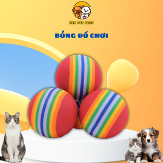 Bóng Đồ Chơi Size Nhỏ Cho Chó Mèo Tăng Cường Vận Động Linh Hoạt Cho Chó Mèo