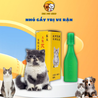 Dung Dịch Nhỏ Gáy 2.5ml Trị Ve Rận Bọ Chét Bọ Nhảy Ký Sinh Trùng Cho Chó Mèo - Ken Pet Shop