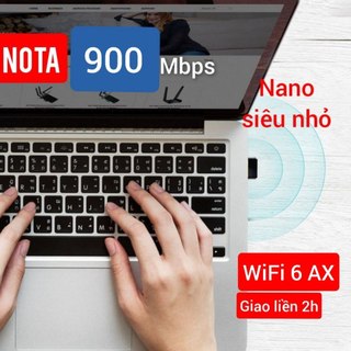Card wifi 5g usb wifi nano 900mbps wifi 6 cho laptop nâng cấp 5ghz bằng usb wifi nano ac cho windows