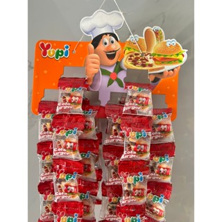 kẹo dẻo Yupy Burger Indonesia Vĩ 60 Pcs