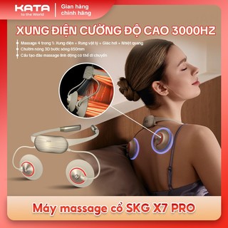Máy massage cổ vai lưng skg x7 pro cao cấp