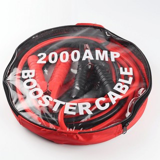 Dây câu kích bình ắc-quy 2000amp dài 4m cứu hộ ô tô xe hơi + cáp kéo cứu hộ ô tô loại 3m