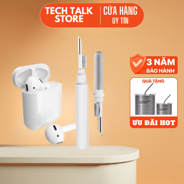 Bút Vệ Sinh AirPods 3in1 – Làm Sạch Tai Nghe, Điện Thoại, Bàn Phím