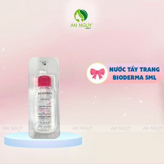 Nước tẩy trang bioderma sensibio h2o cho da thường, khô, nhạy cảm 5ml
