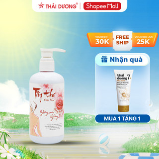 Combo  Sữa tắm Tây Thi 480ml hương hoa đào giảm mụn lưng , ngực , làm sạch da tặng Dầu gội Thái Dương 7 plus 50ml_STD