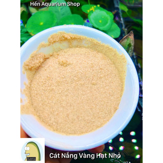 cát nắng vàng siêu sạch cho hồ cá , hồ thủy sinh , tiểu cảnh...