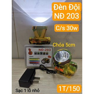 Đèn pin sạc đội đầu NĐ A3-203 cao cấp nhỏ gọn siêu sáng
