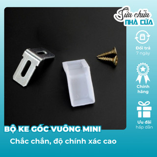 Bộ ke góc vuông nhựa mini- bộ ke góc vuông mini.
