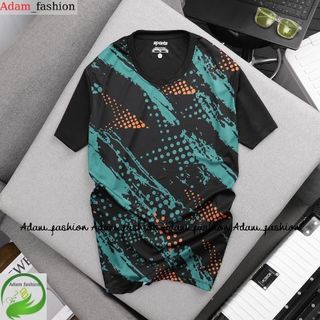 Áo thun LOANG có tay , áo thun nam hoa tiết chất thun thể thao co giản 2 chiều thời trang đẹp Adam_fashion