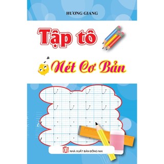 Sách - tập tô nét cơ bản