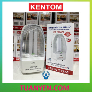 Đèn Sạc Chiếu Sáng Khẩn Cấp Kentom KT2300 - Tuấn Yến