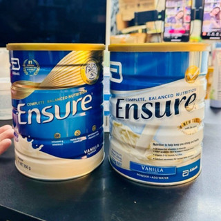 Sữa Ensure vanilla 850gr nội địa Úc mẫu mới dinh dưỡng đặc biệt cho người trên 12Y